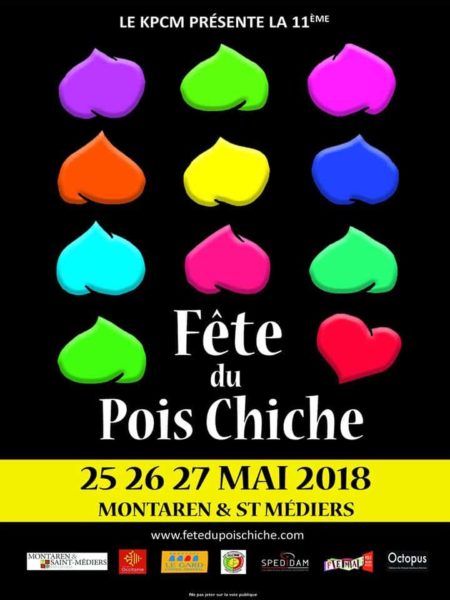 Fête du Pois Chiche 2018 Montaren et Saint Médiers Gard programmation concerts gratuit