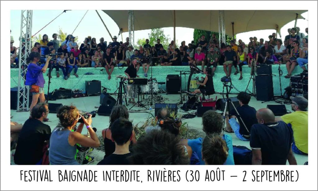 La Carte Postale Du Musicodrome Du Festival Baignade Interdite 2018 